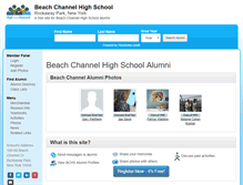 Tablet Screenshot of beachchannelhighschool.org